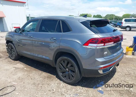 2024 Volkswagen Atlas Cross Sport 2.0T Se W/Technology from USA, damaged, VIN 1V2WE2CA1RC211276